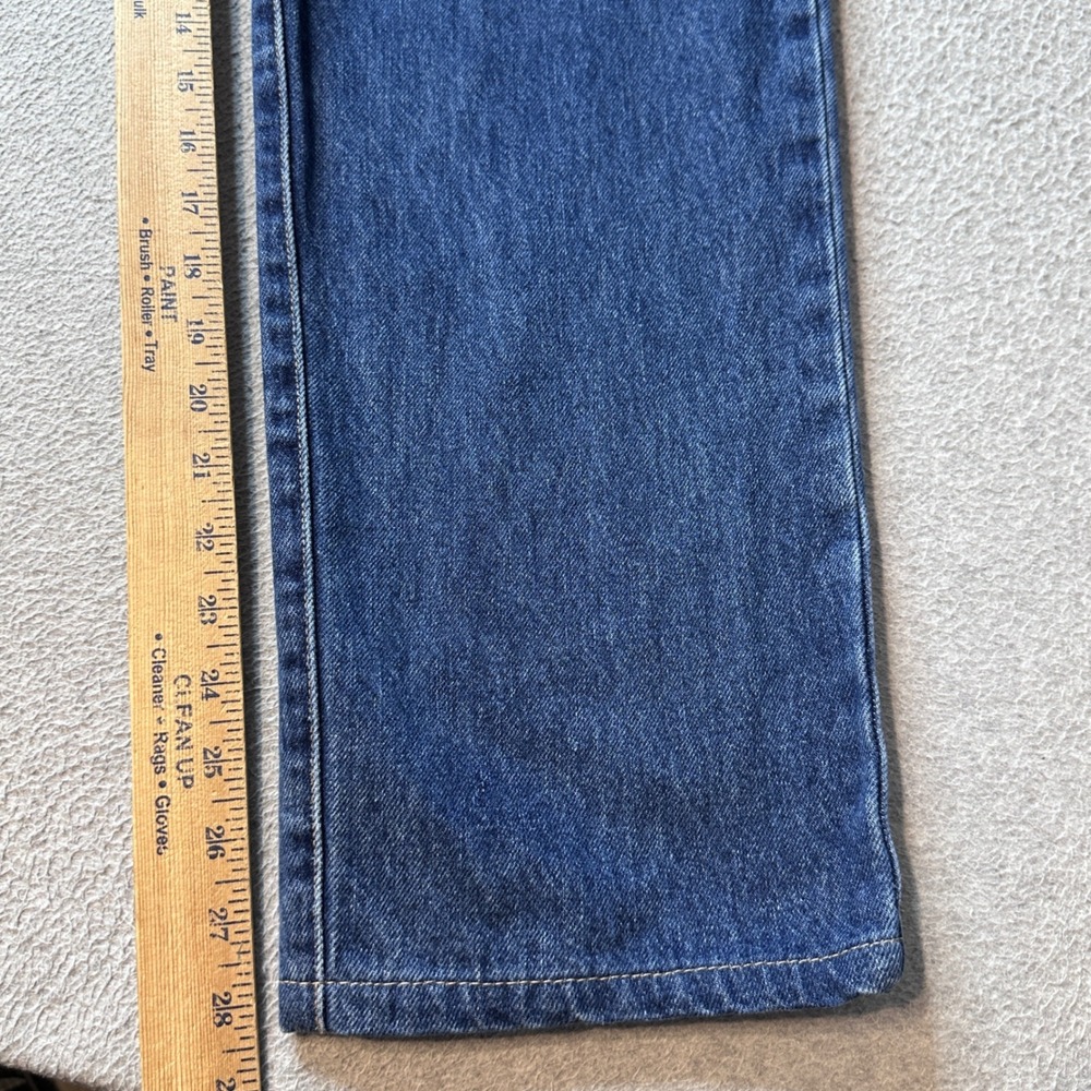 Vintage Guess Jeans Mens 36 (34x28) Blue Classic 001 Straight Leg Denim 90s - Picture 9 of 10